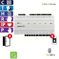                  Panel de Acceso 8 Lectoras 4 Puertas ZKTeco (inBio460Pro Plus)